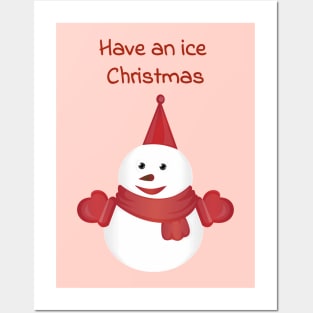 Have an ice Christmas Posters and Art